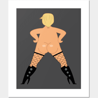 Sexy Trump Posters and Art